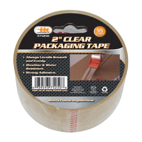 IIT 75250 Clear-Packing Tape, 55-Yard