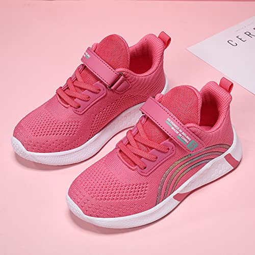 Eliogn Girls Boys Running Shoes Lightweight Comfortable Fashion Casual Sneakers for Kids Outdoor Sports Breathable Non-Slip Walking Shoes4