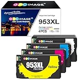 hp officejet pro 8730 drivers GPC Image 953XL - Cartuchos de tinta remanufacturados compatibles con HP 953 XL Multipack (no originales)