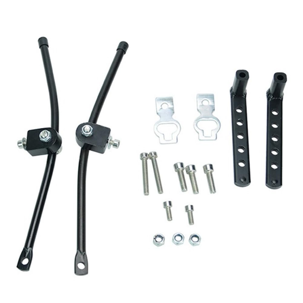 Voragrl Fahrrad-Gepäckträger, Fahrrad-Heckträger, Aluminiumlegierung, Gepäckträger, Sattelstütze, Taschenträger, Fahrrad-Ersatzteile, Zubehör Sport & Freizeit