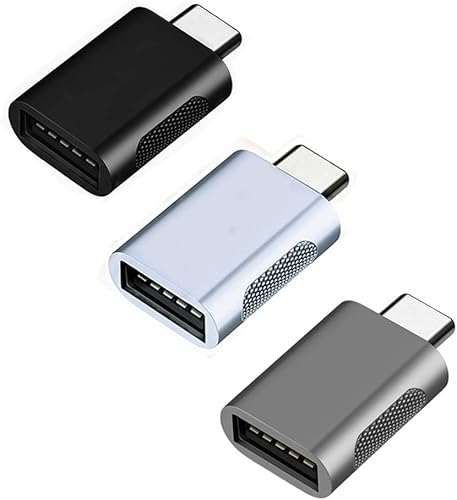Adaptadores USB C a USB, adaptador USB C macho a USB 3.0 hembra, para MacBook ProAir 2021, iMac iPad Mini 6, Thunderbolt 34 tipo C OTG convertidor