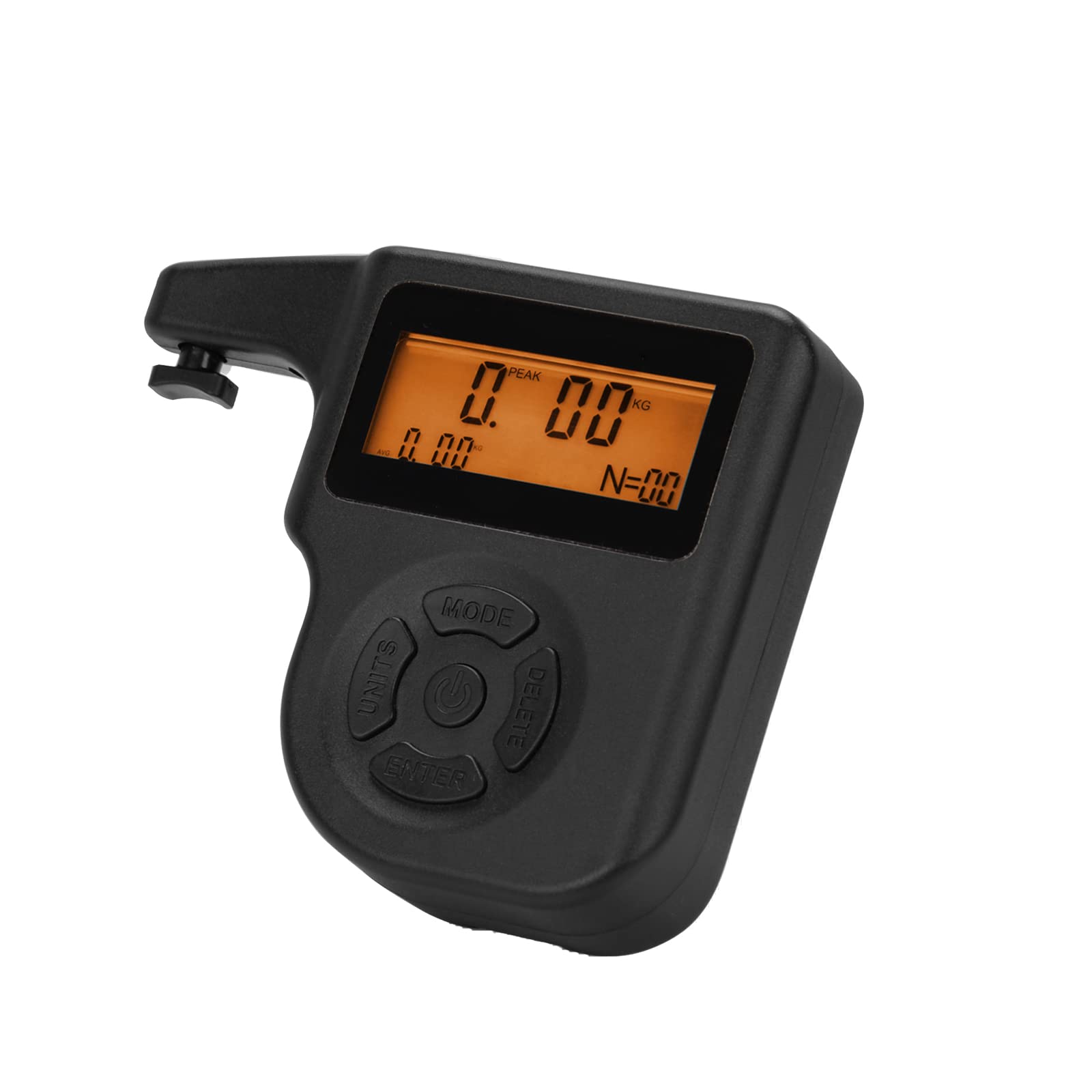 BOOSTEADY Jauge de Traction Numérique Professionnelle avec Incréments de 28,3g pour Lecture Précise de 0 à 5,4kg, Jauge de Force Numérique Portable avec Écran LCD