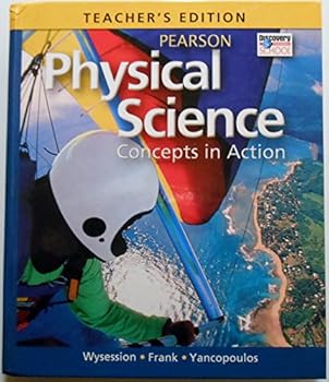 Hardcover Teacher's Edition, Physical Science: Concepts in Action Book