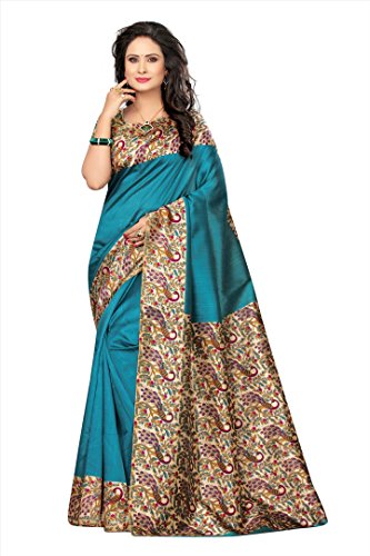 Image of Winza Designer Women Silk saree With Blouse Piece