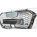 Voiture Calandres avant et de radiateur, pour Audi A3 S3 8v 2017 2018 2019 (Refit FüR Rs3 Style) Pare Choc Avant Grille Garnitures D'insert de Calandre Accessoires