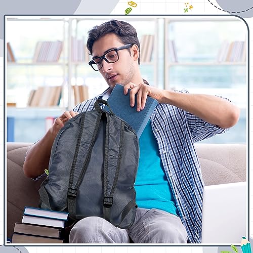 Image of Eccliy 50 Pack Backpacks in Bulk 17 Inches Wholesale Back Pack Basic Backpack for adult Lightweight Outdoor Travel Bookbags(Gray)