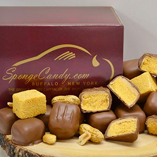 Peanut Butter Milk Chocolate Sponge Candy