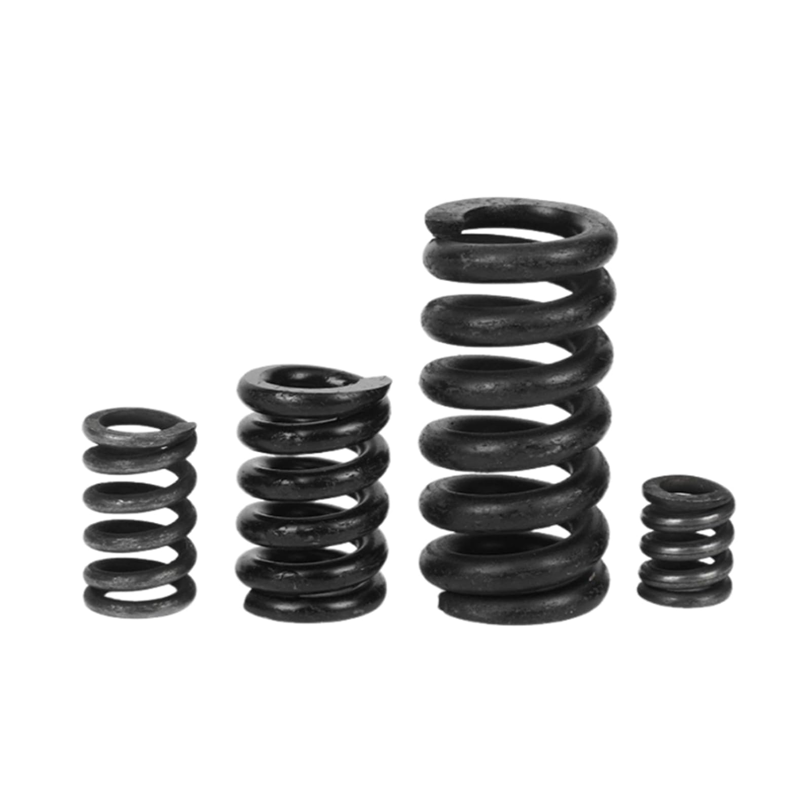 2pcs Ressorts compression extrémités meulées, WD 6mm, OD 100mm, L 100mm