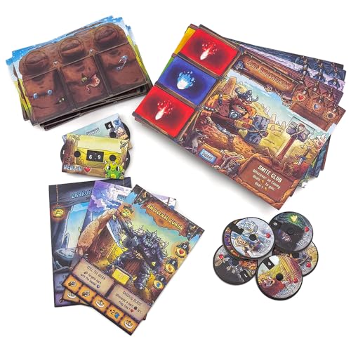 Juego de mesa cooperativo de fantasía y estrategia miniatura 6