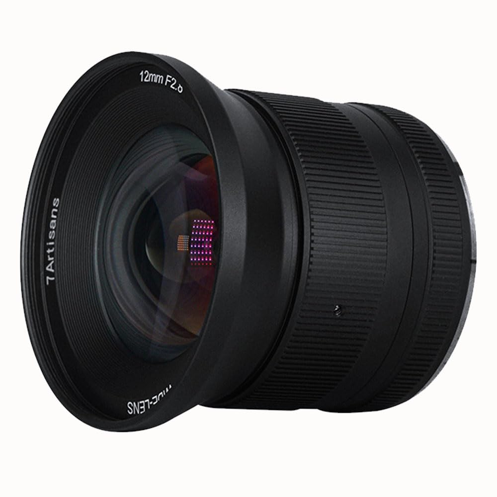 Amazon.co.jp: 7ar tisans 12mm F2.8 Mark Ⅱレンズ Canon RFマウント