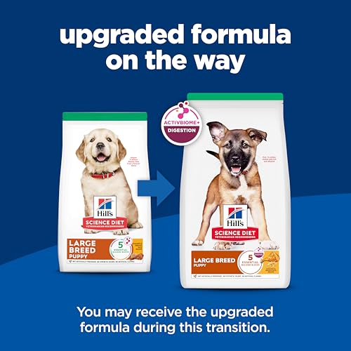 Hill's Science Diet Dry Dog Food, Puppy, Large Breeds, With Real Meat And Whole Grains, Chicken Meal And Oats Recipe, 7.03 kg (Pack of 1) - Image 3