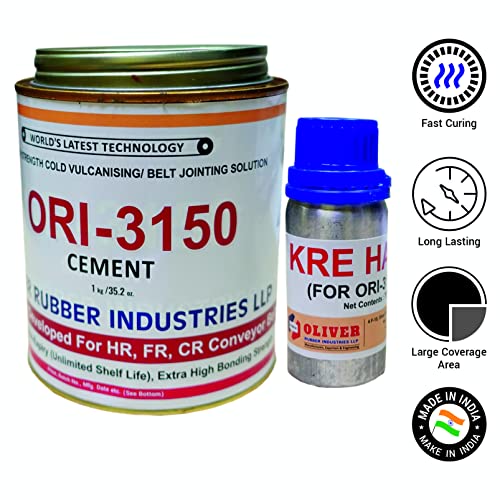 Oliver Rubber ORI -3150 Cement Cold Vulcanising Adhesives 1Kg miniatura 2