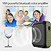 Wireless Voice Amplifier Bluetooth Teacher Microphone 18W Waterproof Portable Voice Amplifier Headset Mic Rechargeable Voice Enhancer Personal Microphone for Classroom Outdoors