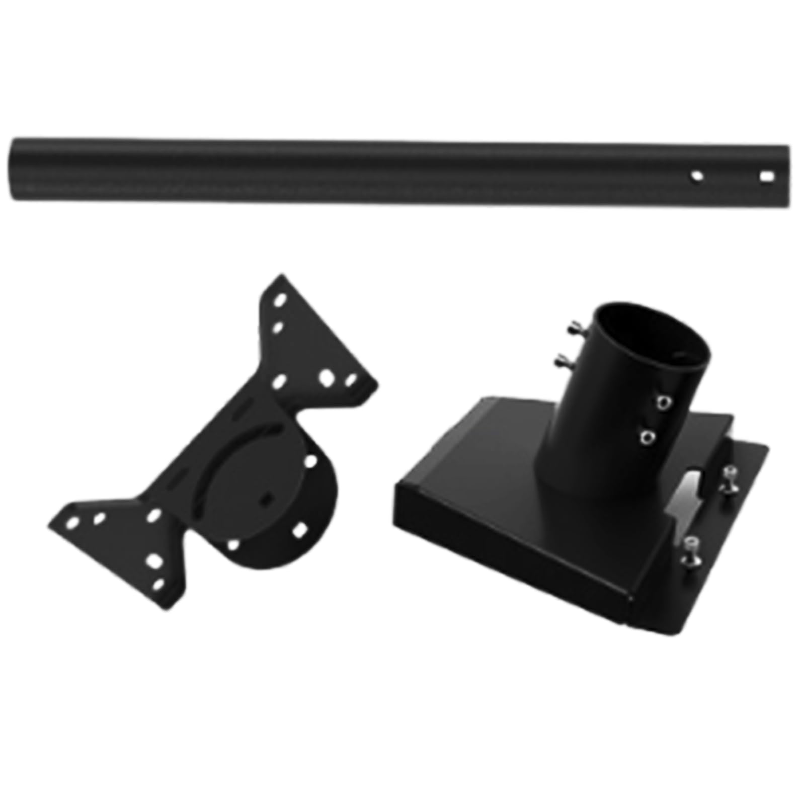 Support permanent pour antennes d'extérieur - Angle réglable à 360 degrés - Compatible avec mur et plafond - Résistant aux intempéries