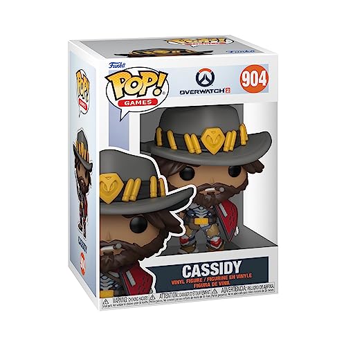 Funko Pop! Games: Overwatch 2- Cassidy - McCree - Figurine en Vinyle à Collectionner - Idée de Cadeau - Produits Officiels - Jouets pour Les Enfants et...