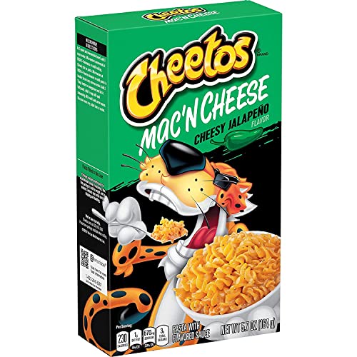 Fritolay Cheetos Mac' N Cheese Pasta Jalapeño con queso con salsa saborizada 164G