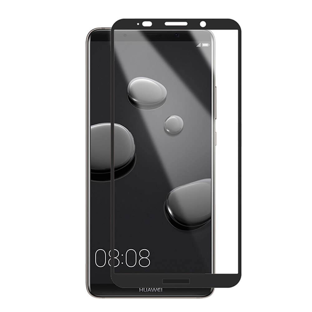 MeidomHuawei Mate 10 Pro screen Protector Tempered Glass 3D Curved Full Coverage - Black