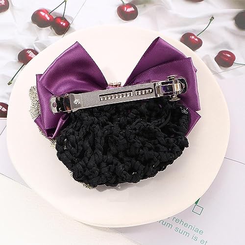 Vctitil 5 Pcs Hair Snood con Moño, Cobertura Profesional para Moño de Pelo miniatura 3