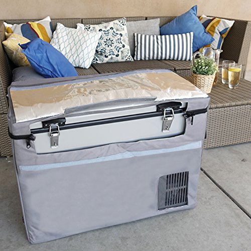 Whynter FM-6TBG Insulated Transit Bag for Portable Refrigerator/Freezer Model FM-65G, Gray - image 4