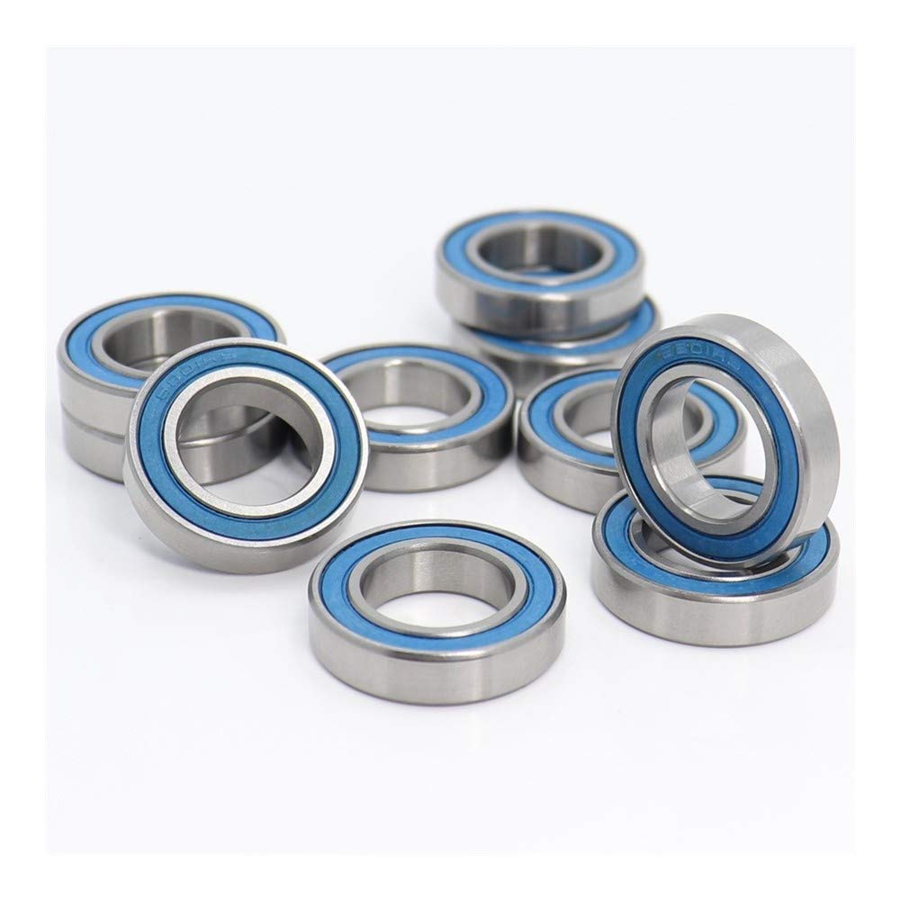 ACTEBUIPSH 6801RS L-2112DD Color Bearing ABEC-3 Thin Section 6801-2RS Deep Groove Ball Bearings 61801 RS 6801 2RS with Blue Sealed 12 * 21 5 mm