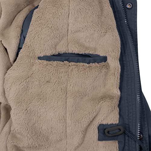 bw-online-shop Ladies Fishtail Winterparka mit Futter navy - 3XL