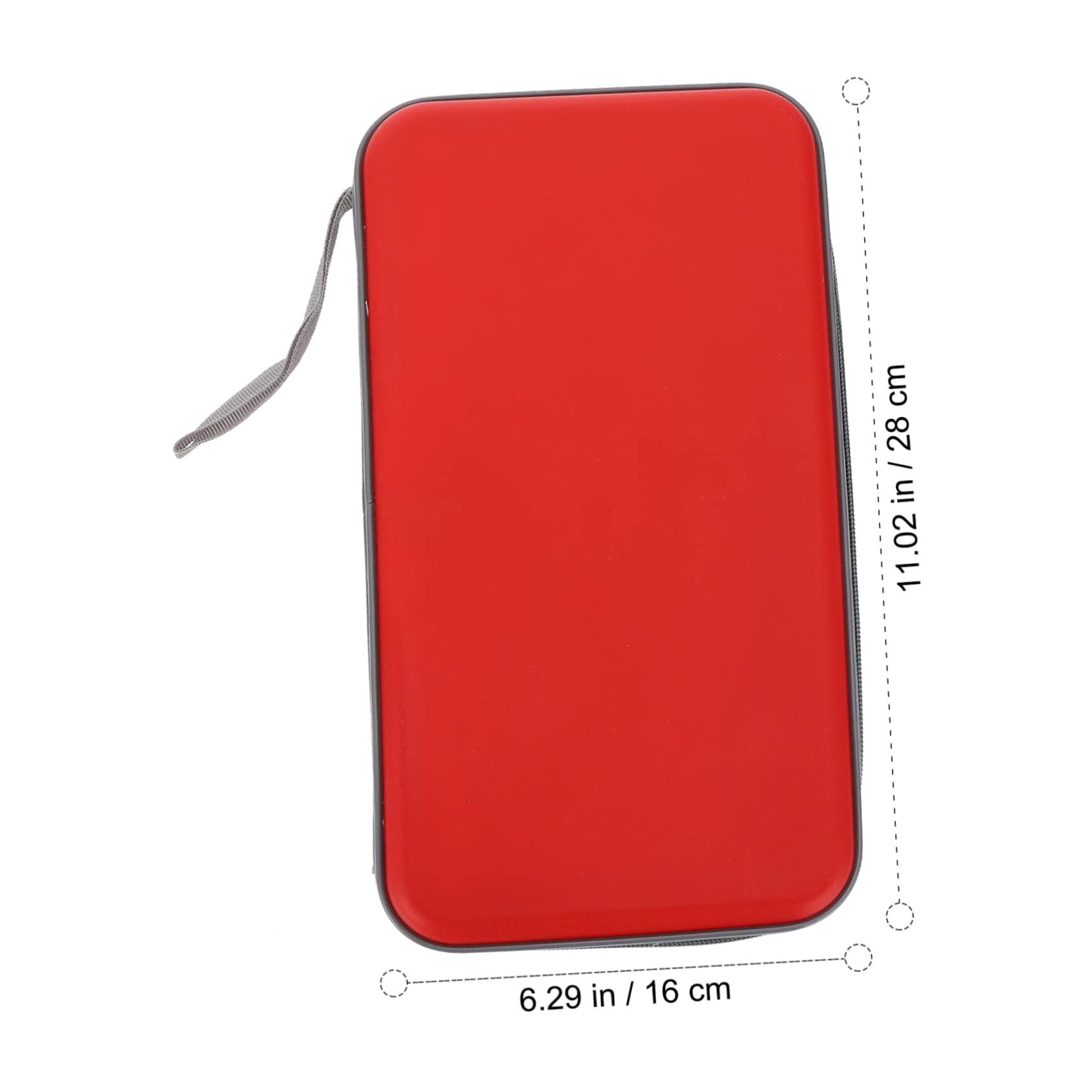 VILLCASE Car CD Case Capacity Disc Storage Holder Portable Dvd Organizer Pouch for Travel Pressure Design Protects Against Scratches and for Car Use