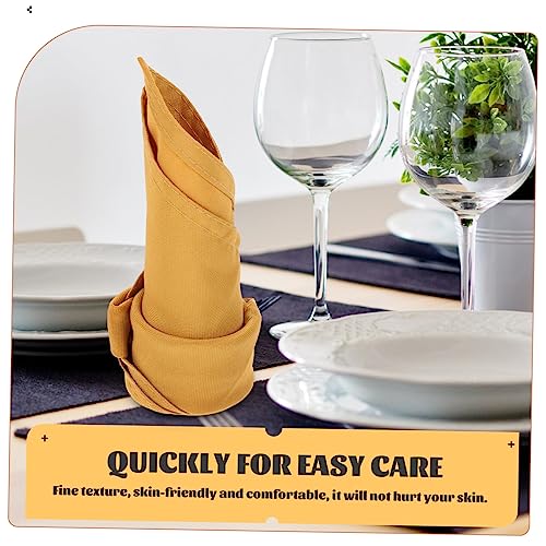 Servilletas de tela Ciieeo 10 piezas para cenas y eventos miniatura 7