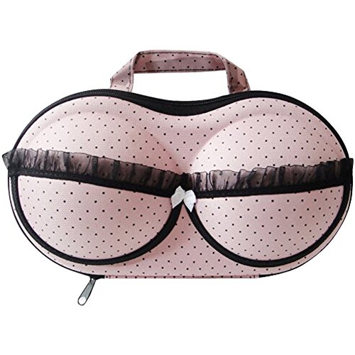 Preisvergleich Produktbild Gespout Polyester Aufbewahrungsboxen anti-pressure tragbar Box für BH Schutzhülle Unterwäsche Travel Organizer, Einheitsgröße (Color#6)