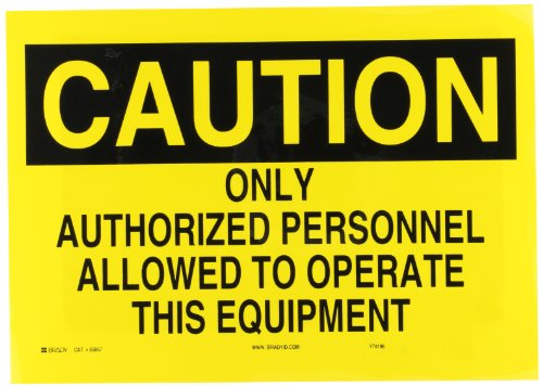 Signalisation de sécurité Brady pour zone industrielle et protection du personnel sur machine