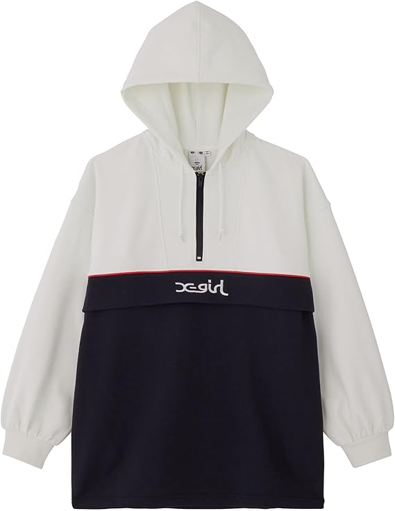 X-girl✩.*˚ BICOLOR ANORAK SWEAT DRESS 楽天市場】【SALE／50%OFF】BICOLOR ANORAK SWEAT DRESS ドレス