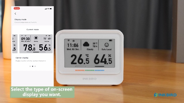 Amazon.co.jp: INKBIRD WiFi 温湿度計 9-in-1 多機能 高精度 室内温