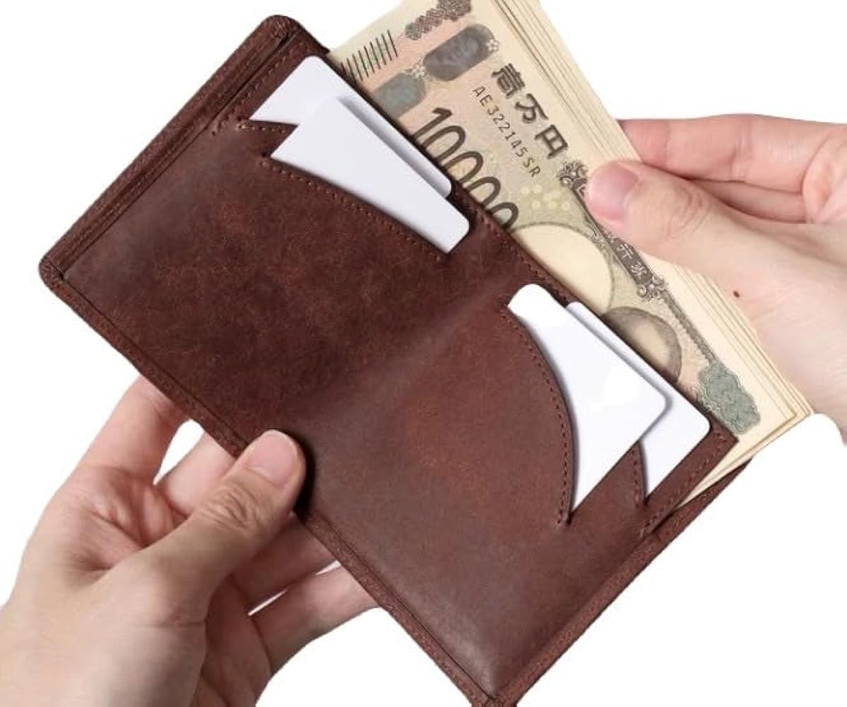 Amazon | しーさー オリジナル Integral 二つ折り財布 プエブロレザー