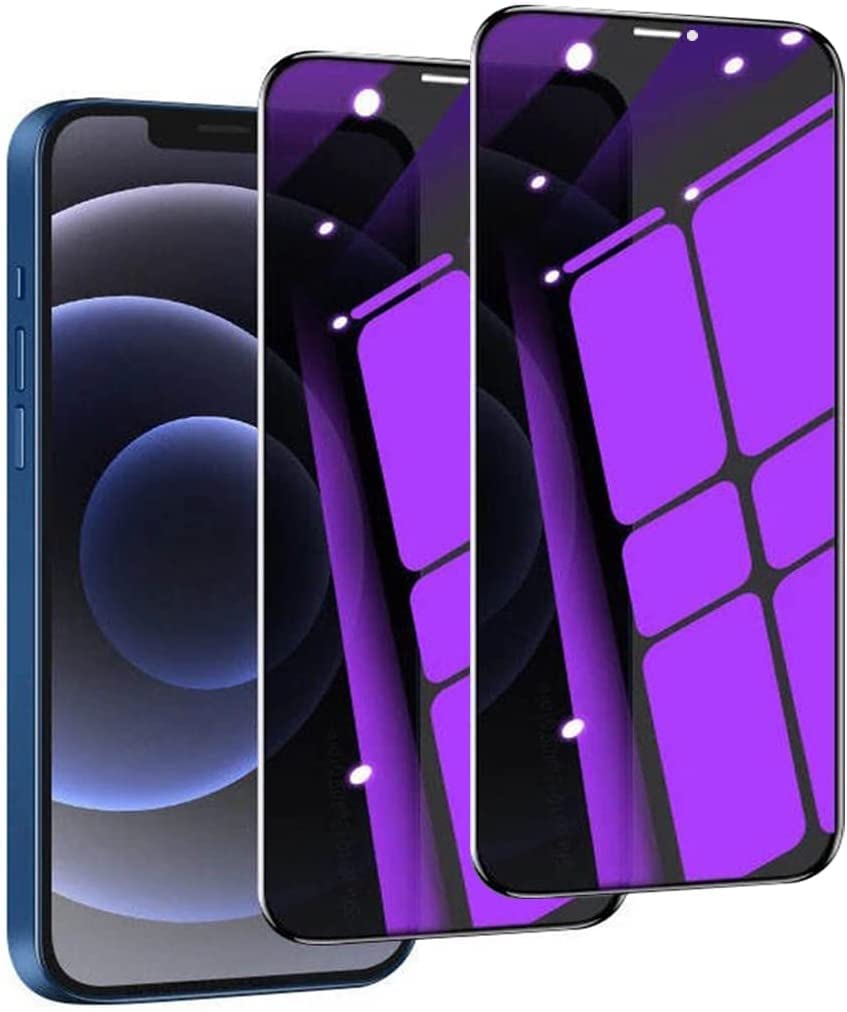 Amazon | 【2枚セット】 【ブルーライトカット＆覗き見防止】iPhone 12 