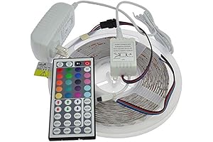 12-Volt RGB Color-Changing LED Lights Power Supply Kit