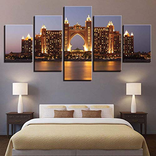 Image sur Verre Atlantis Hotel pour Décoration Salon Moderne