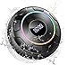 Hupoaf Shower Speaker Bluetooth 5.3, 2025 IP7 Waterproof, Portable Speaker with Deep Bass, 6D HIFI Stereo, Outdoor Speaker Weatherproof, 10H Playtime, RGB, for Bathroom, Travel, Light black