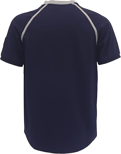 Miniatura 25 de BOCOMAL FR Shirts - Camisa ligera de 5.5 onzas de manga corta y resistente al fuego/ignífuga Gris jaspeado,Gris jaspeado oscuro,marino,Gris,Rojo