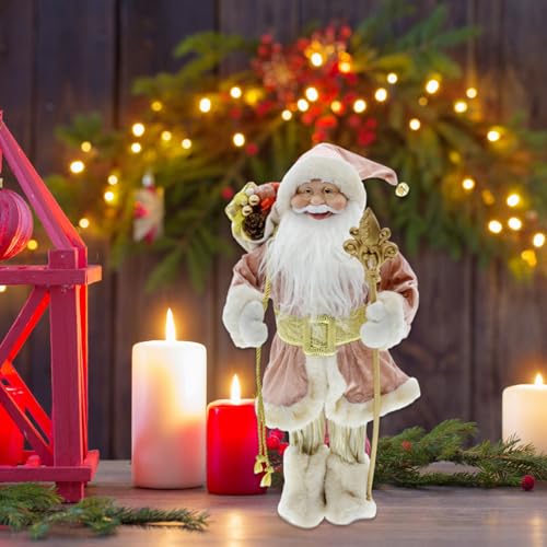 Figurines du Père Noël 17,7 Pouces pour Décoration de Table - 8