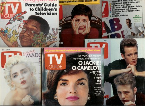 TV GUIDE 1991 45-Issues, Great Celebrity Covers, Instant Gift - Instant ...