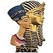 Weekinglo Souvenir Tutankamon Cleopatra El Cairo Egipto Imán de Nevera Resina 3D Artesanía Hecha A Mano Turista Ciudad de Recuerdos de Recuerdos Carta de Refrigerador Etiqueta