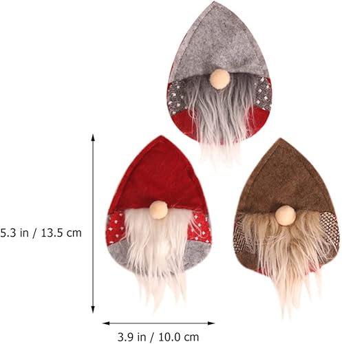 Miniatura 4 de Cabilock Norse Decor 6 piezas de gnomo bolsa de cubiertos de Navidad Santa mesa cubiertos cubiertos Deocor bolsa de almacenamiento de cubiertas