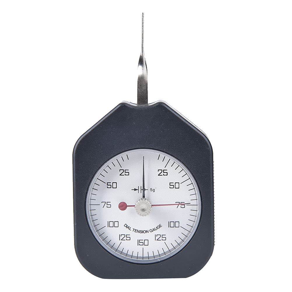 Domary PLASTIC POINTER TYPE DOUBLE NEEDLES TENSION METER ANALOG DIAL MEASURING TOOL FOR ELECTRONIC SWITCHES VALVES (SZG-150-2)