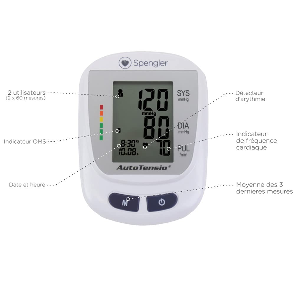 Tensiómetro digital de brazo Autotensio Spengler SPG 440