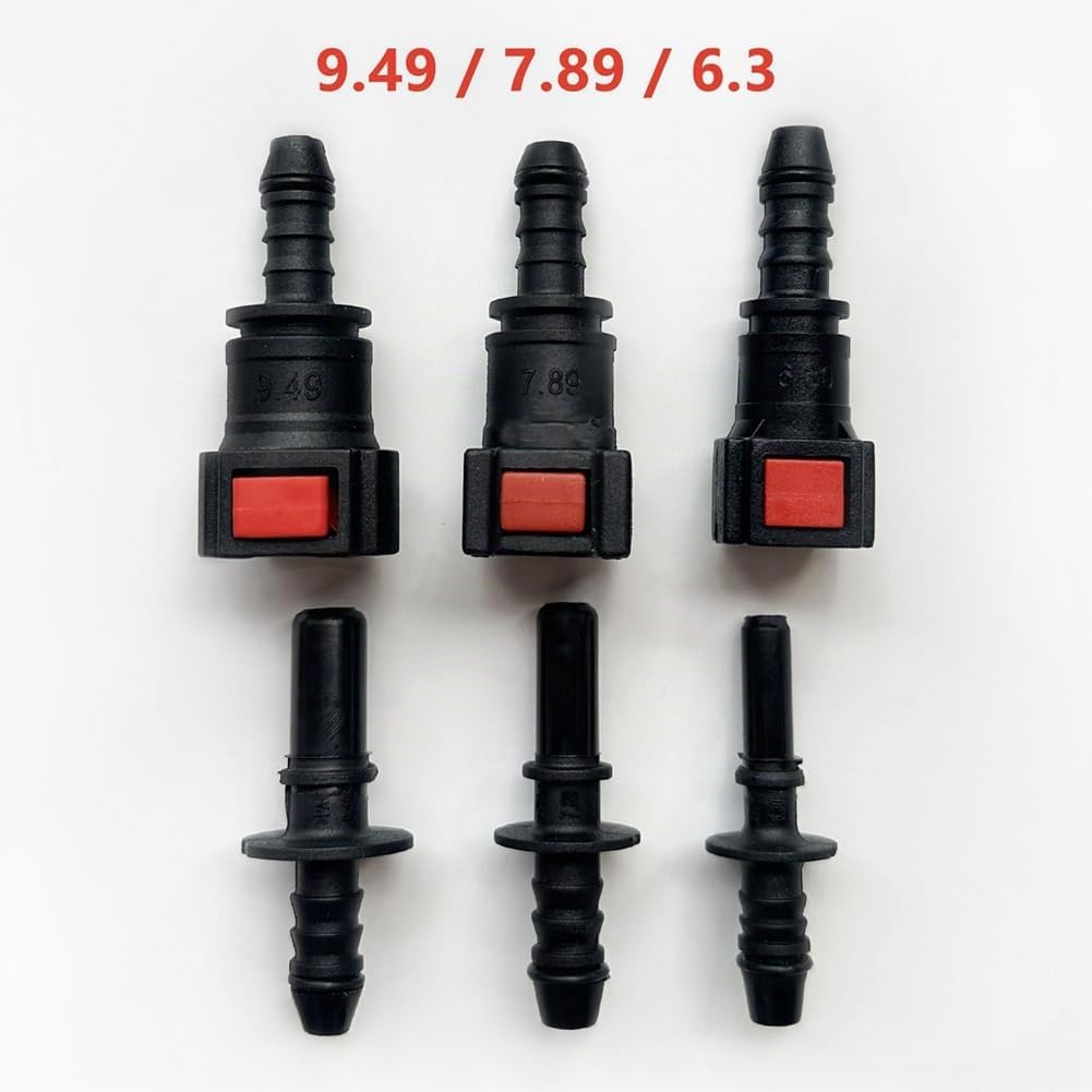 Kit de test de pression de carburant pour pompe d'injection de carburant en métal+caoutchouc pour voiture, moto,