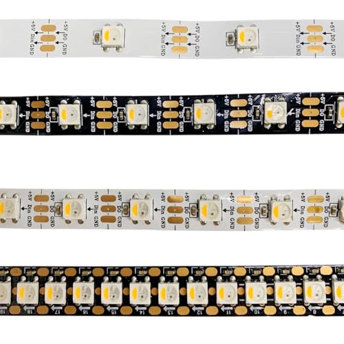 Tira Led SK6812 RGBW 1m 144 LEDs IP30 5V miniatura 2