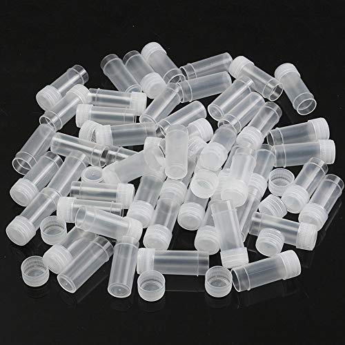 Pilulier,Petits flacons en plastique de 5ml, 20 pièces, petits