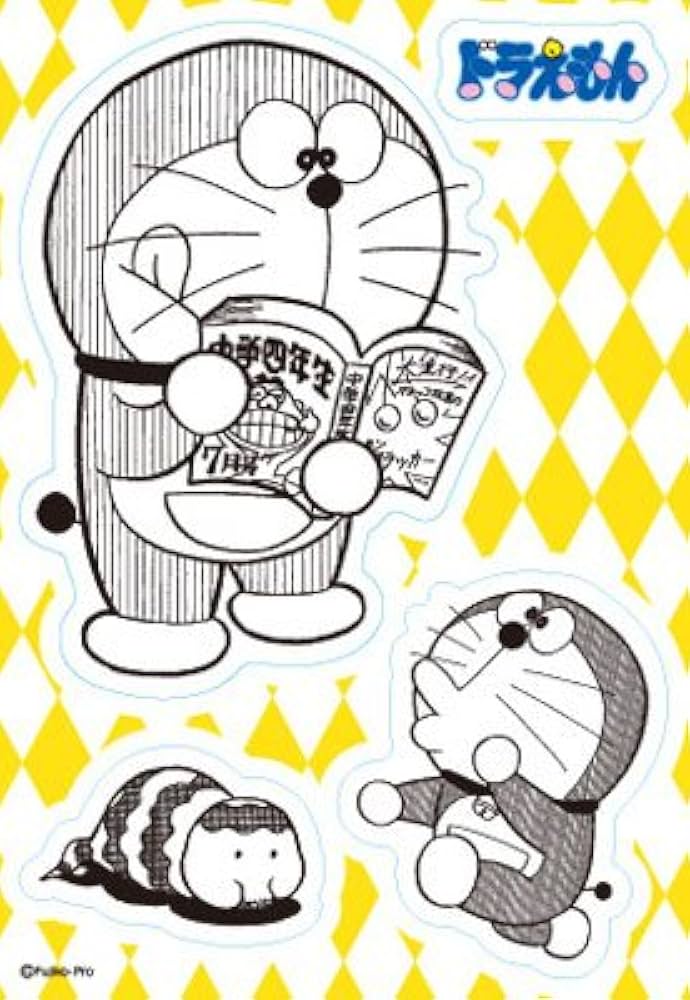 Amazon.co.jp: ドラえもん原作45周年記念 ダイカットステッカー