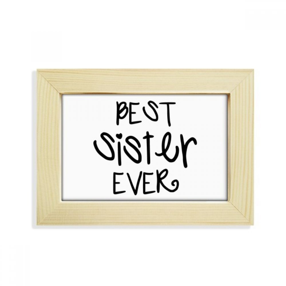Marco de fotos para mejor hermana ideal para decorar el escritorio de tu despacho u oficina