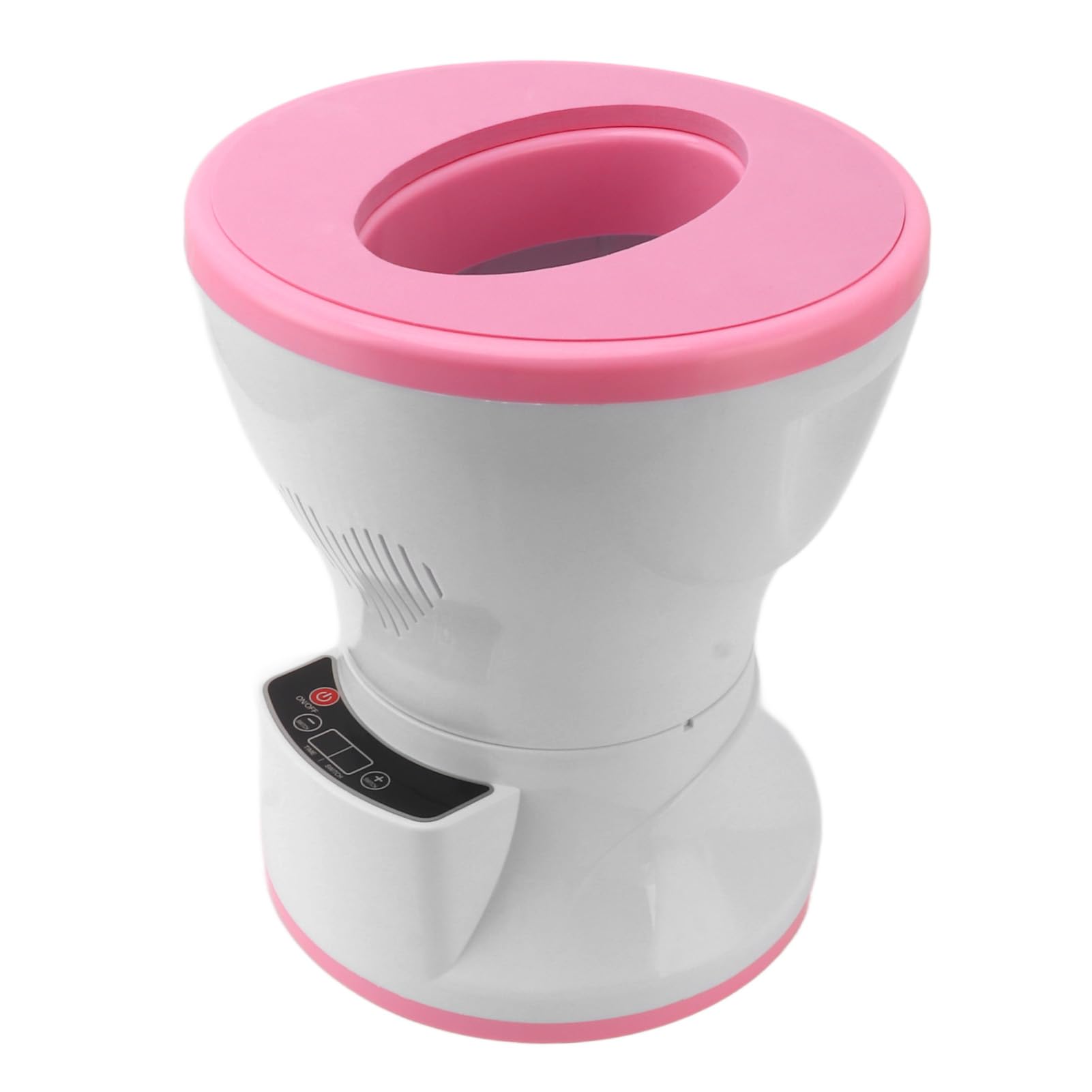 Shanrya Siège à Vapeur Vaginal 350ml, Siège à Vapeur électrique ABS en Acier Inoxydable, Ventre Chaud pour Dortoir (Prise UE 220V)