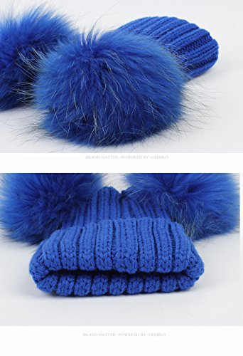 Brillabenny Cappello Cuffia Bambino Royal Blu